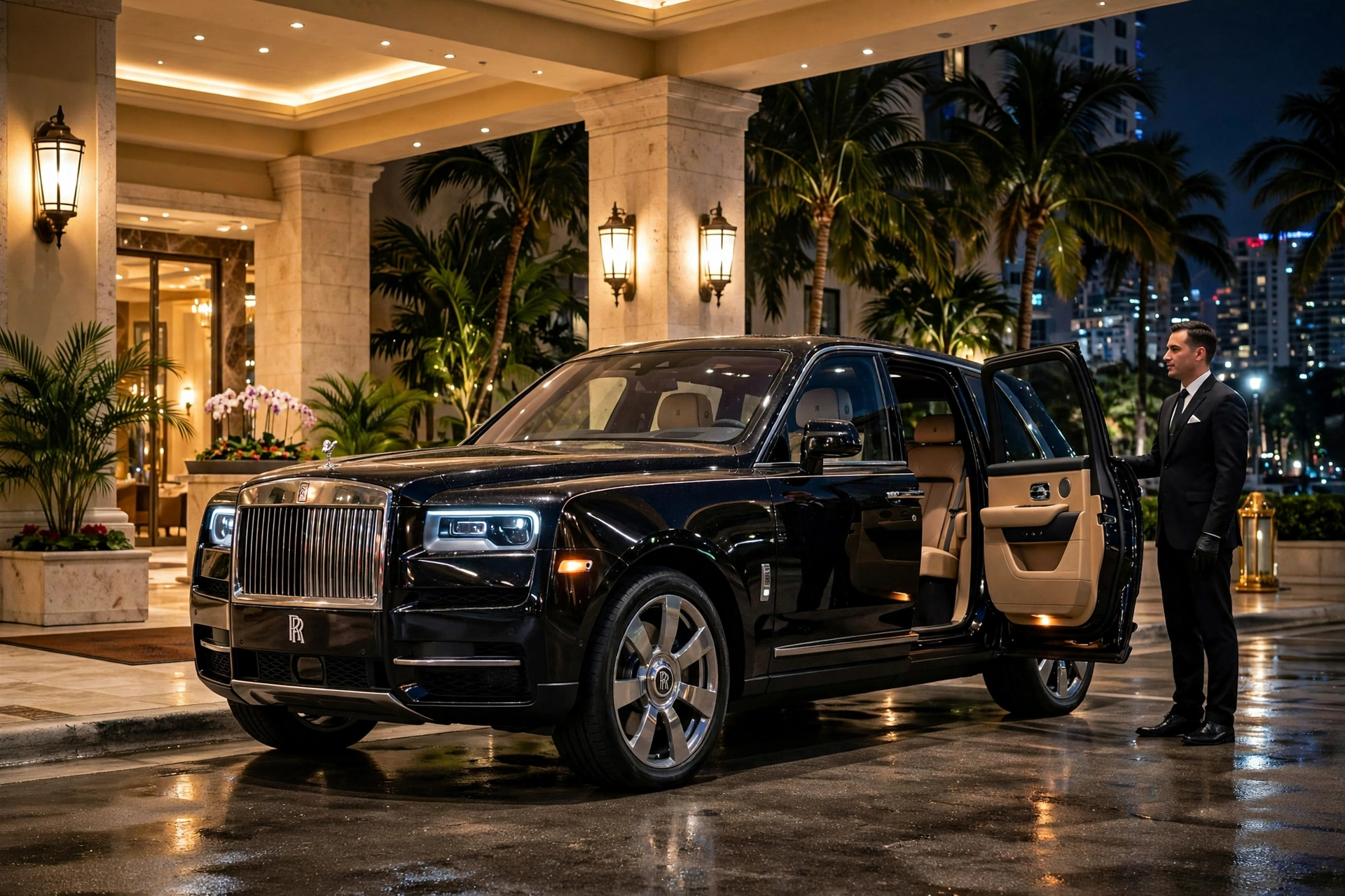 Rolls-Royce Cullinan with chauffeur