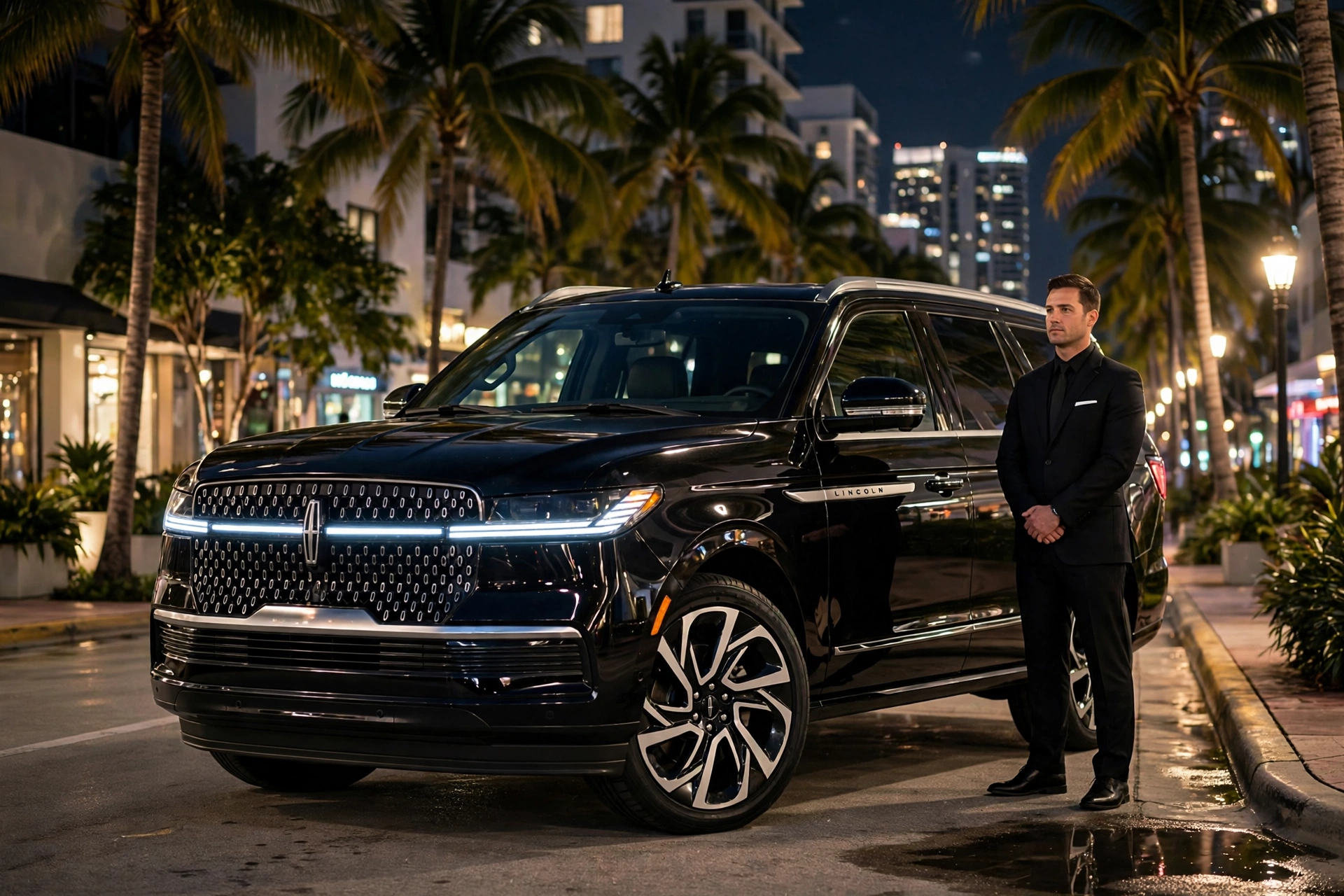 Lincoln Navigator with chauffeur