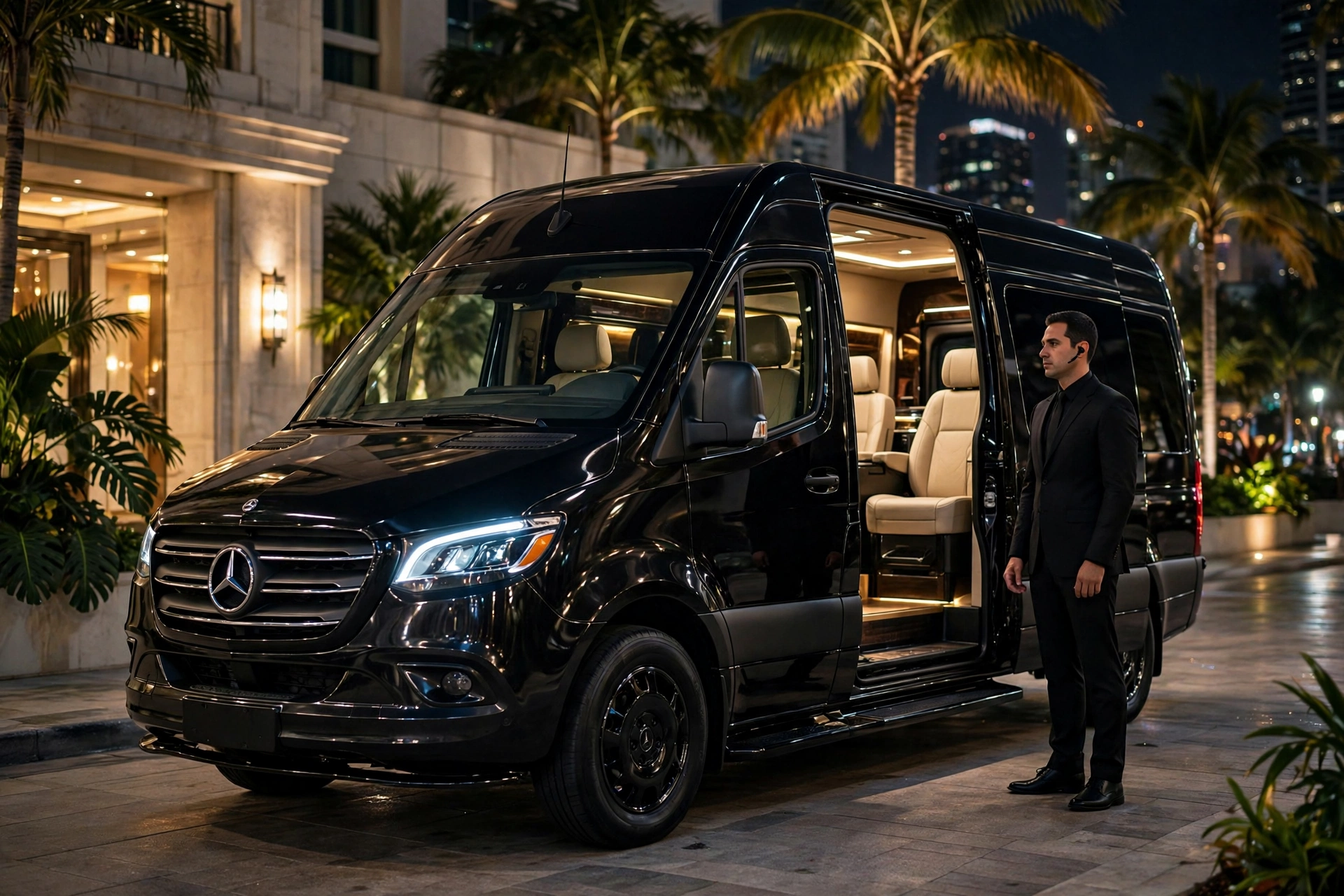 Mercedes-Benz Sprinter Jet Van with chauffeur