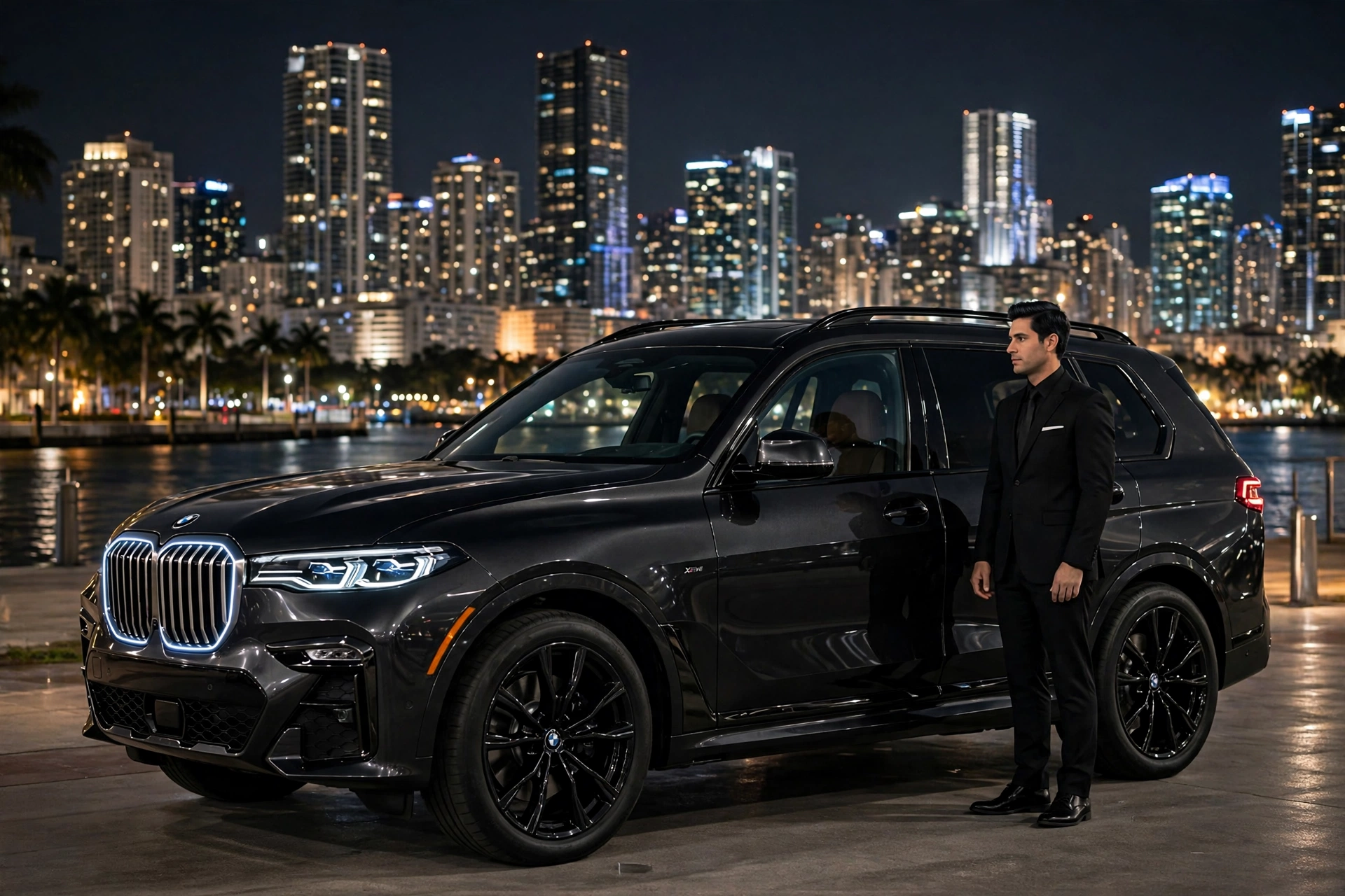 2026 BMW X7 with chauffeur