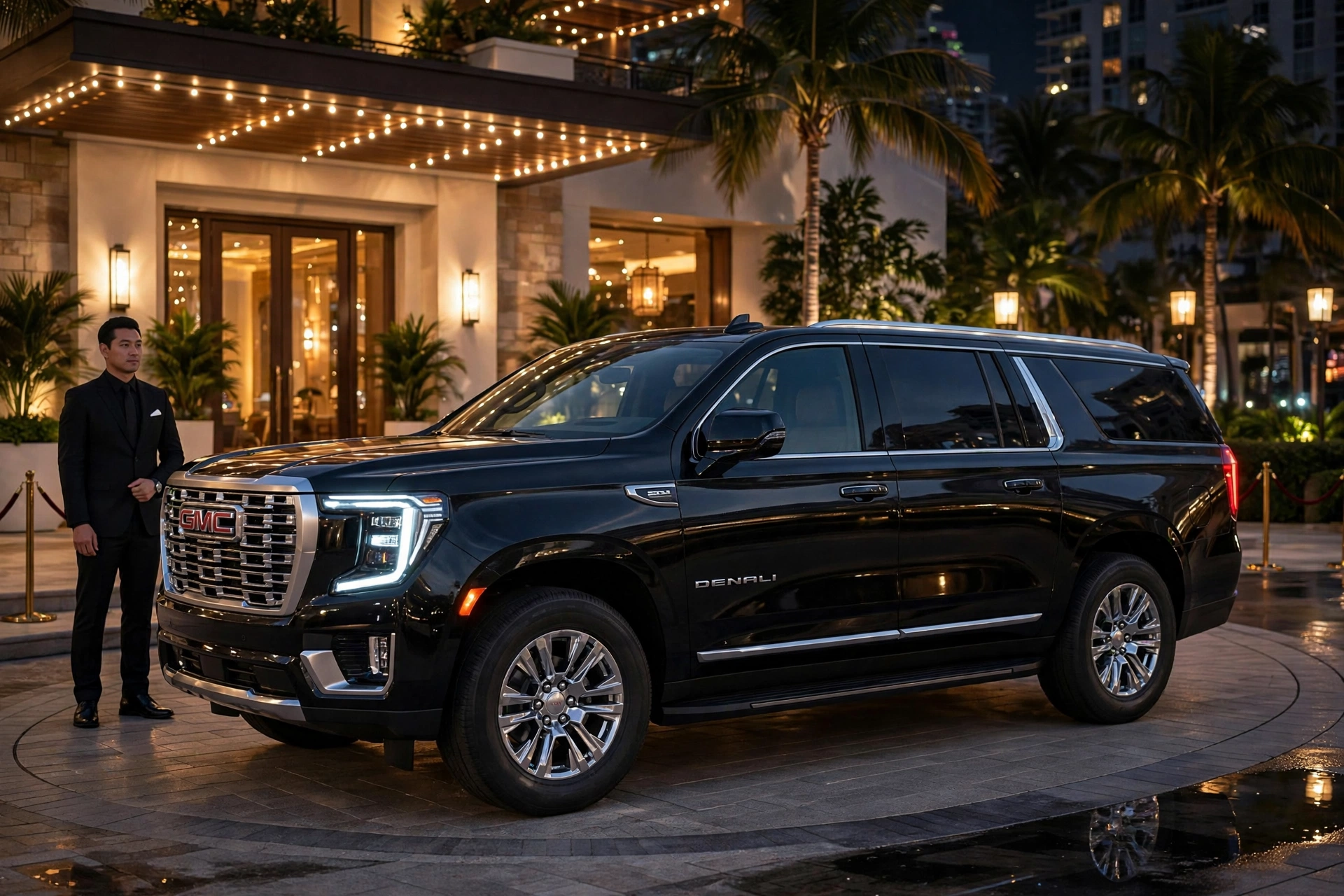 2026 GMC Yukon XL Denali with chauffeur